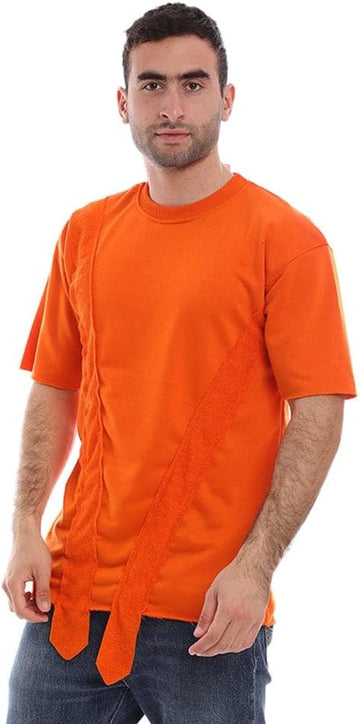 تيشيرت ساده رجالي اورنج من ازياء